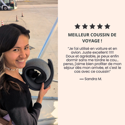 Coussin de voyage hugway