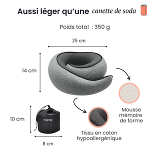 Coussin de voyage hugway